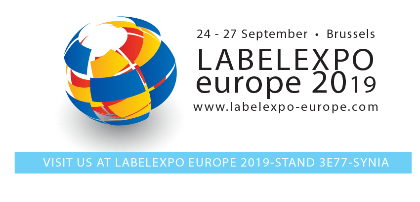 Participation Synia LabelExpo Europe 2019