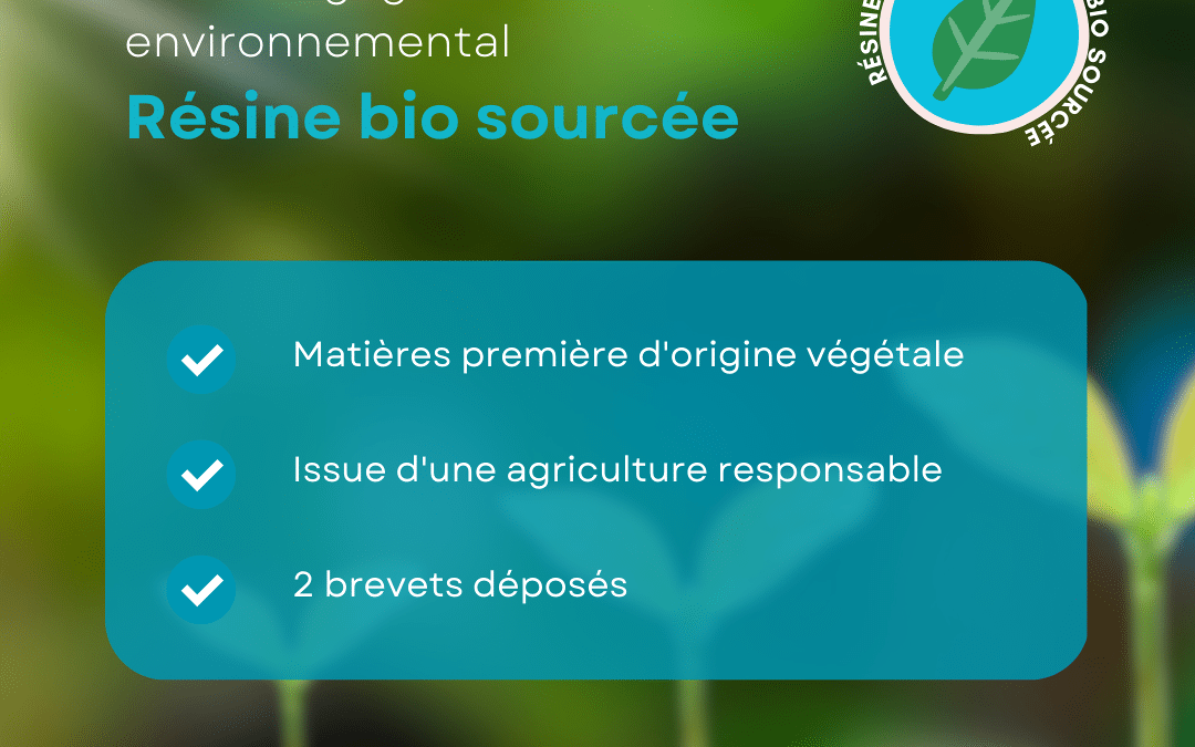 résine bio sourcée